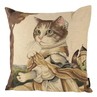 Produktbild von Mars & More Gobelin Kissen Katzen Gräfin ca 45 x 45 cm