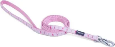 Produktbild von Hundeleine aus Nylon "Pink Bones" - Länge 101 cm