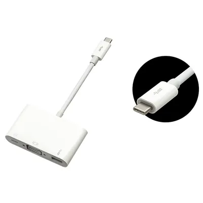Obrázok produktu pre Redukcia USBC-USBC+VGA+USBA
