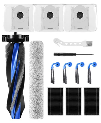 Zubehörset für T90 Omni – Hauptbürste, Seitenbürste, Filter, Staubbeutel