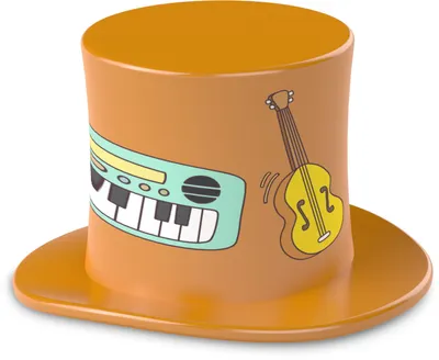Produktbild von TechniSat TECHNIFANT Hütchen Lieder | Traditionelle Kinderlieder | orange