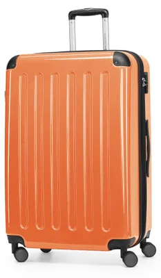 Image de HAUPTSTADTKOFFER - Alex - Großer Hartschalen-Koffer Koffer Trolley Rollkoffer Reisekoffer, 75 cm, 119 Liter,Orange