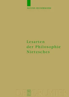 Produktbild von Lesarten der Philosophie Nietzsches