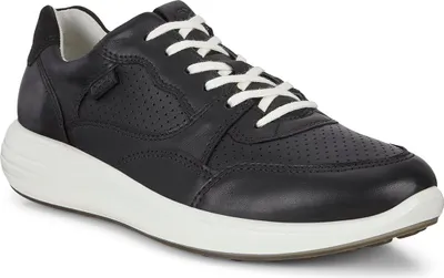 Produktbild von Ecco Damen Schnürschuhe Sportlich Gummisohle schwarz