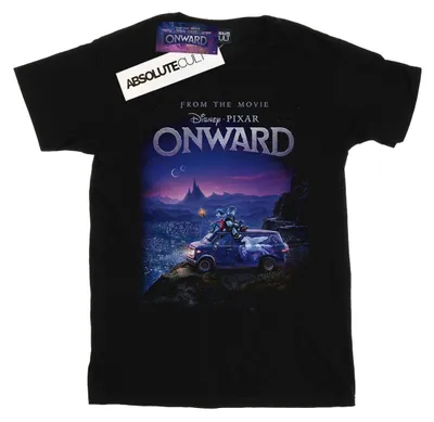 Immagine prodotto di Disney - Maglietta da uomo "Onward" BI44001 (M) (Nero)