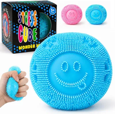 Immagine prodotto di Palla antistress morbida e comprimibile - Antistress per adulti (blu)