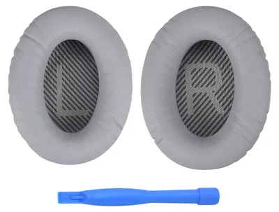 Produktbild von Ersatz Ohrpolster für Bose QC35/QC35 II - Memory PolyurethanErsatz Ohrpolster - Grau