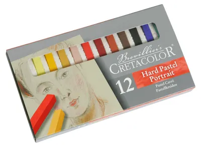 Produktbild von Brevillier's CRETACOLOR - Pastellkreide Set - Portrait - zum Malen und Zeichnen von Portraitstudien