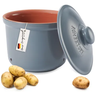 Image de Römertopf Pot fraîcheur MAXI PLUS, bleu-gris