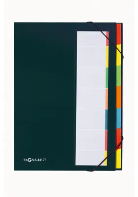 Produktbild von PAGNA Ordnungsmappe Deskorganizer 44171-04 DIN A4 7Fächer schwarz