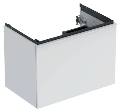Produktbild von Geberit Acanto Unterschrank für Waschtisch, 1 Schublade und 1 Innenschublade, wandhängend, 740x541x475mm, 503.004.01.3