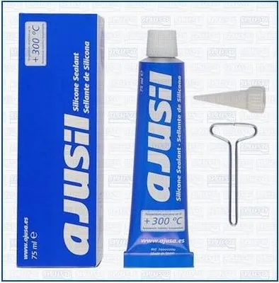 Zdjęcie produktu dla Masa Uszczelniająca (Silikon) Ajusil 75Ml Czarny Od -60°C Do 300°C