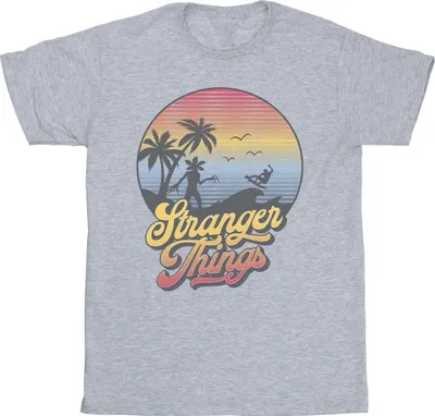 Produktbild von Netflix - "Stranger Things LA" T-Shirt für Herren BI45665 (3XL) (Grau)