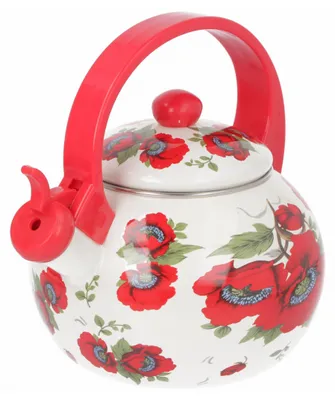Produktbild von Emaillierter Wasserkocher 2,2L BRUNBESTE POPPY BB-2498
