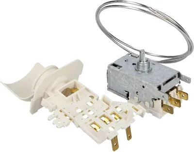 Produktbild von easyPART passend für 480131100526 Bauknecht Thermostat Kühlthermostat Vollraumkühlschränke Whirlpool Indesit C00386787 Ranco K59-S1895/500 672mm Kapillarrohr 3x6,3mm AMP Ersetzt