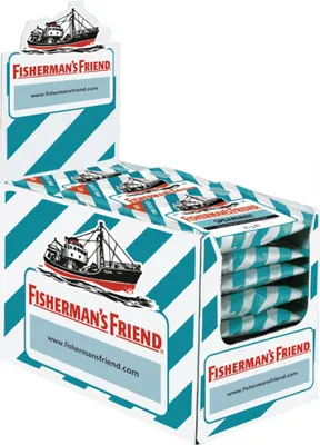 Produktbild von Fisherman's Friend Spearmint ohne Zucker 24x25g