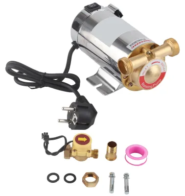 Produktbild von Druckerhöhungspumpe, kleines automatisches Haushalts-Dusch-Warmwasserbereiter-Versorgungsset, 100 W, WG-100EU-Stecker, 220 V