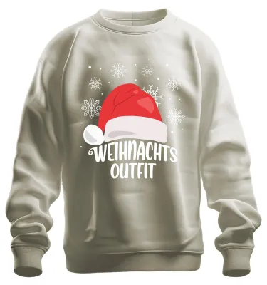 Immagine prodotto di Cappello da Babbo Natale - Regalo di Natale Felpa Pullover Unisex, Natura, L