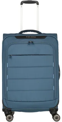 Produktbild von Travelite Trolley SKAII 4w Trolley M Koffer 62L Blau 92648-25