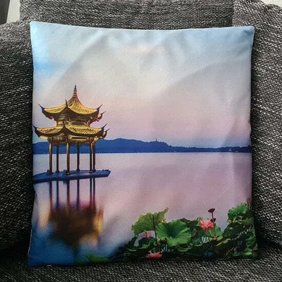 Produktbild von Kissenbezug Japanische Seepagode - 45cm x 45cm