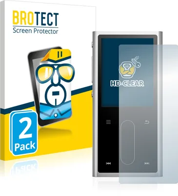 Produktbild von 2x Für FiiO M3K Schutzfolie BROTECT Displayschutz Display Schutz Folie Klar Transparent