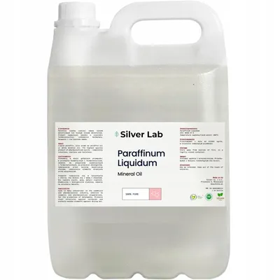 Obrázek produktu pro Silver Lab farmaceutický parafínový olej 100% tekutý parafín 5 l