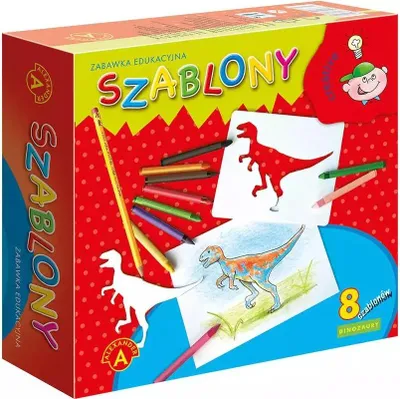 Produktbild von Lernspielzeug Schablonen Dinosaurier 577 ALEXANDER p8