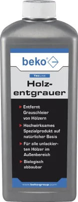 Produktbild von beko TecLine Holzentgrauer 1000 ml Flasche 299 20 1000