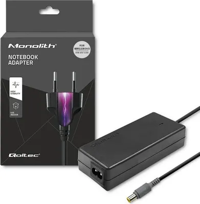 Produktbild von Qoltec 50013.65W, Laptop, Drinnen, 100-240 V, 50/60 Hz, 65 W, 20 V