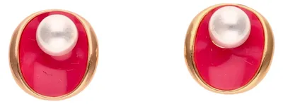 Produktbild von NAHIMA damen ohrringe - roségold pink NAHIMA damen ohrringe - roségold pink, onesize
