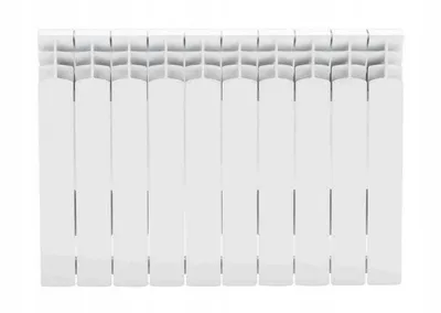 Zdjęcie produktu dla Grzejnik aluminiowy biały 10 elementów 57x80 cm Best