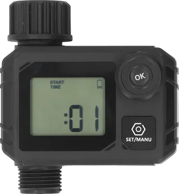 Produktbild von Garten Bewässerungstimer NH3/4 Zoll, programmierbar automatisch Bewässerungscomputer, IP55 Wasserdicht, Bewässerungsprogramm für Außenbereich
