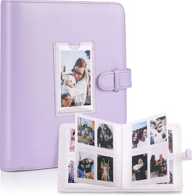 Produktbild von Fotoalbum mit 272+1 Taschen kompatibel mit Instax 3 Zoll Film- kompatibel mit Fujifilm Instax Mini 90 9 8 8+ 70 7c 7s 11 50s 7+ 25 Mini LiPlay Mini Link, Polaroid Snap, Kodak Sofortbilddrucker