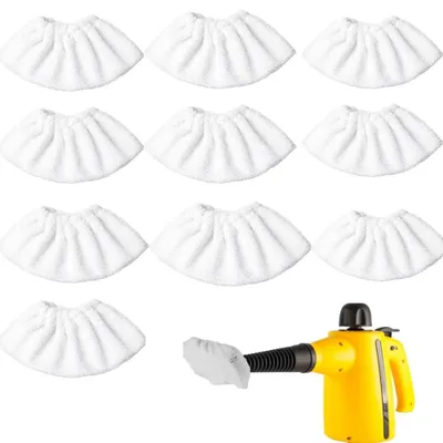 10er Set Mikrofaser-Bezüge für Dampfreiniger SC 2-5