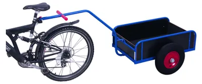 Zdjęcie produktu dla Przyczepa rowerowa Variofit z burtą boczną zu-1391