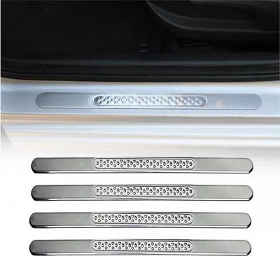 Zdjęcie produktu dla Listwy progowe do VW T-Roc 2017-2025 stal nierdzewna chrom 2szt