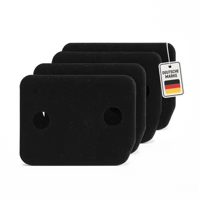 Produktbild von Roxlin Filter passend für Miele T1 9164761 Trockner Wärmepumpentrockner Fein-Grob | Schwammfilter Filtermatte Kondenstrockner Fusse
