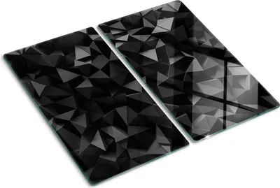 Obrázek produktu pro Kryt varné desky – Kryt na indukční desku – Ochranná skleněná deska – 2x30x52 cm– Skleněné ochranné desky na sporák –Tvrzené sklo –3D