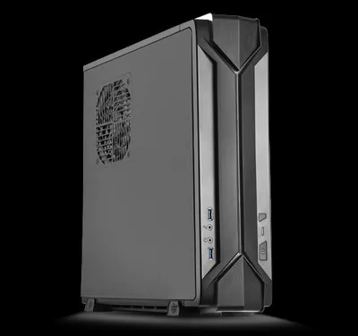 Obrázek produktu pro Silverstone RVZ03, Nízkoprofilové, PC, Černá, Mini-DTX, Mini-ITX, Plast, Ocel, 8,3 cm