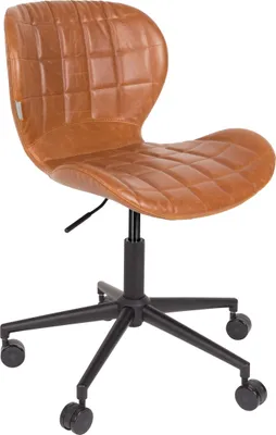 Produktbild von Zuiver OMG Bürostuhl Kunstleder Braun