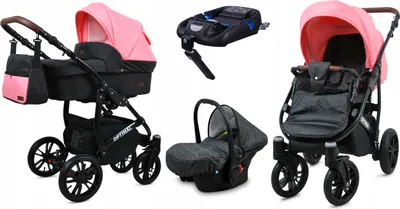 Immagine prodotto di BabyLux® Optimal | Cat 4in1 Set | Black Coral | Cat Combo | Cat Set | Isof