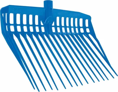Obrázek produktu pro Kerbl Dunggabel EcoFork, Farbe royal ohne Stiel, L x B 28 x 30 cm, mit 16 Zinken