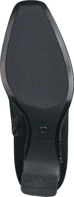 Produktbild von Tamaris Damen Stiefel Party Langschaft Glitzer Karreespitze elegant 1-25057-29, Größe:41 EU, Farbe:Schwarz