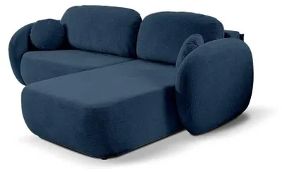 Produktbild von Ecksofa mit Schlaffunktion Olemo rechts Tintentgranit