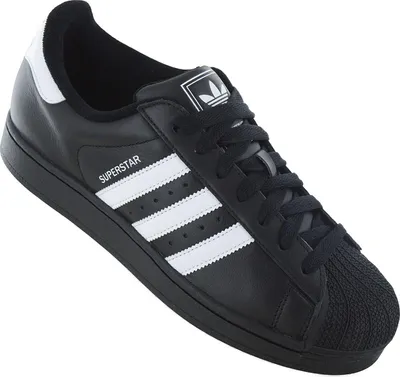 Produktbild von adidas Originals Superstar II 2 - Sneakers Schuhe Leder Schwarz JI0079 , EU 41 1/3 UK 7.5