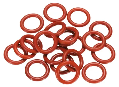 Silikon-O-Ringe 17x11x3 mm, 20 Stück, rot