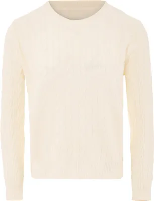 Produktbild von SIDONA damen strickpullover - wollweiss, XS/S