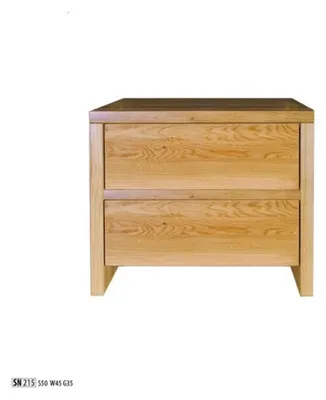 Produktbild von Nachttisch Holz Nachttische Tisch Konsolen Nacht Landhaus Stil Eiche Konsolen