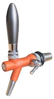 Immagine prodotto di Rubinetto spillatore birra - con compensatore, in acciaio inossidabile e plastica ABS, bronzo