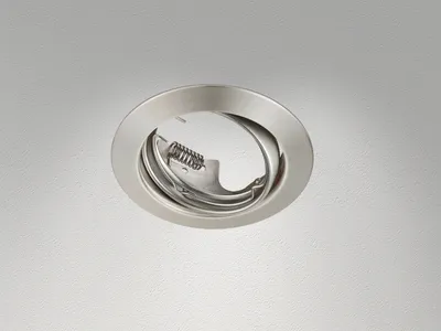 Immagine prodotto di Luce da incasso Trio Jura Ø 8,3 cm argento opaco